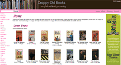 Desktop Screenshot of crappyoldbooks.co.uk